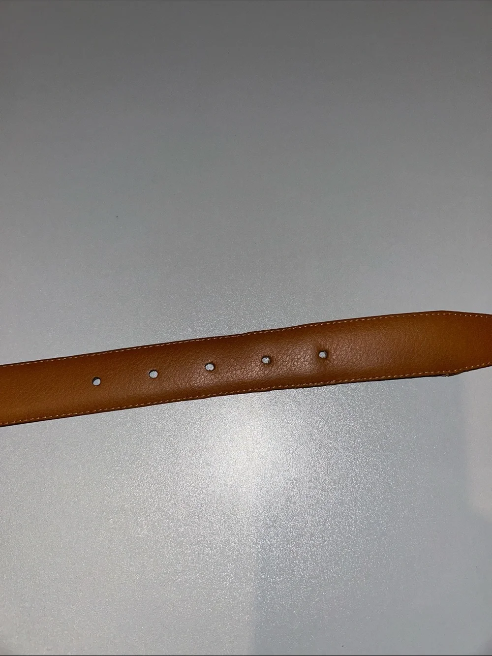Men's Wearhouse Brown Classic full grain  Leather Belt Made in Italy